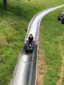 Toboggan run in Llandudno